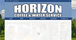 Desktop Screenshot of horizoncoffee.com